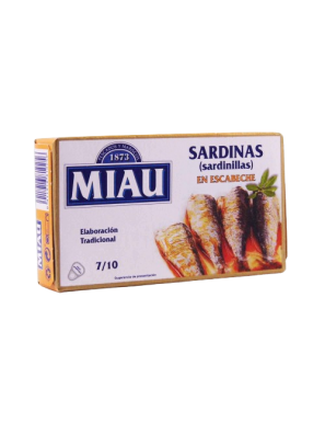 SARDINILLAS MIAU ESCABECHE  7/10  L/85GR