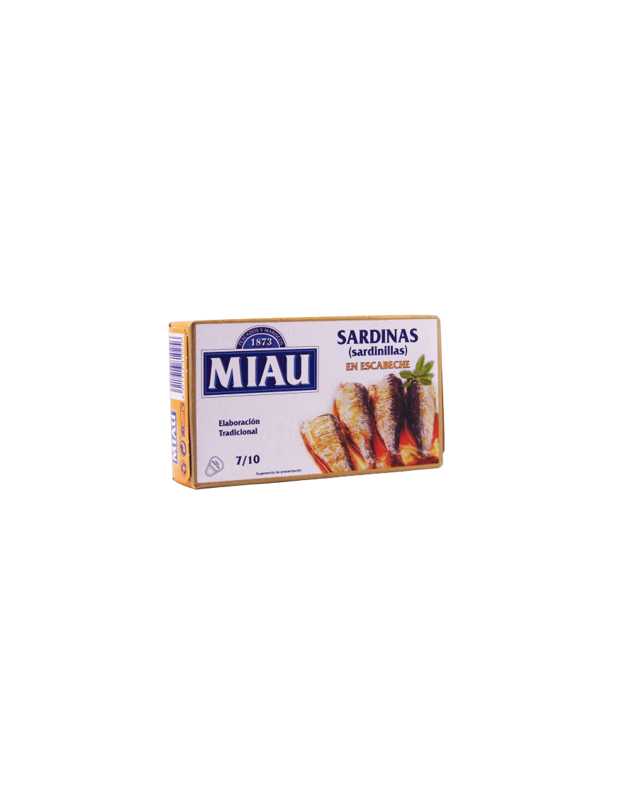 SARDINILLAS MIAU ESCABECHE  7/10  L/85GR