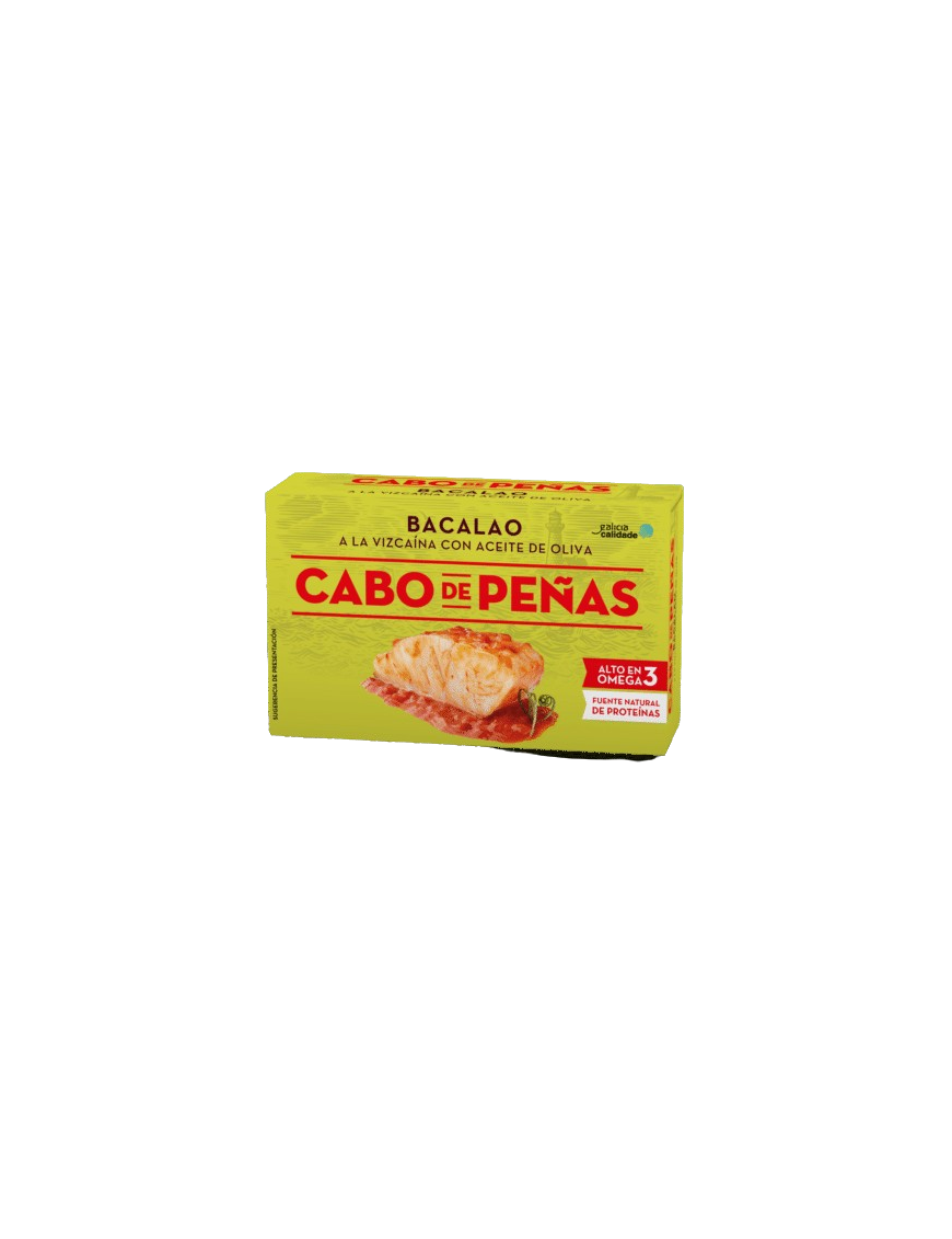 BACALAO A LA VIZCAINA CABO PEÑAS L/ 120 GR