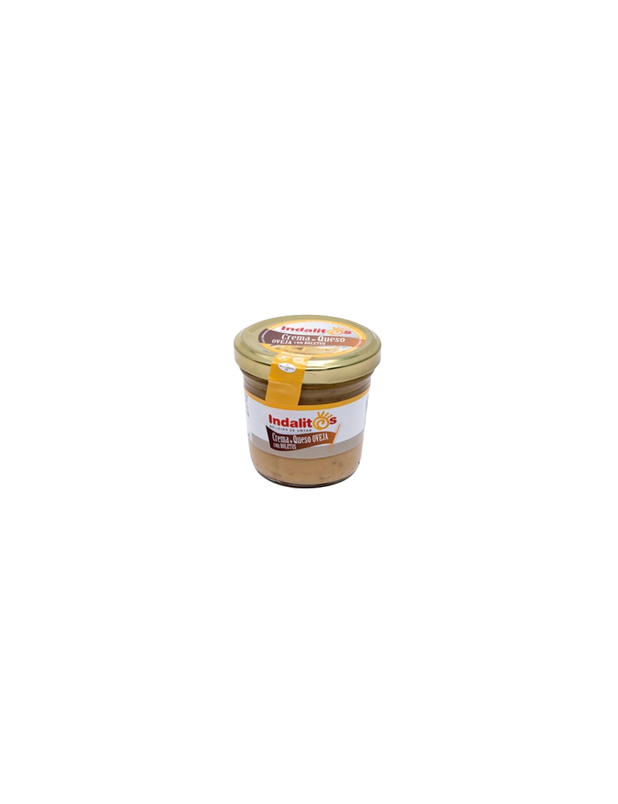 QUESO CREMA INDALITOS OVEJA C/BOLETUS T/C 100 GR