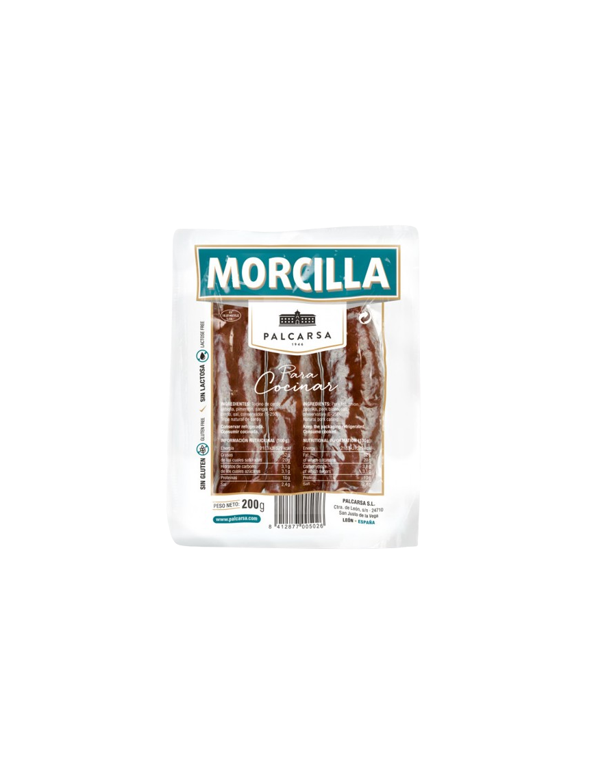 MORCILLA PALCARSA BOLSA 200 GR