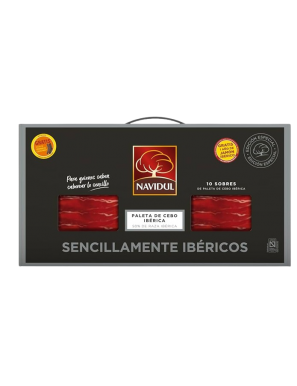 NAVIDUL MALETIN PALETA IBERICA SOBRE 10X70G 700G