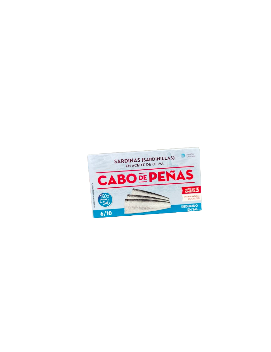 SARDINAS CABO PEÑAS  A/VEG. L/120 GR