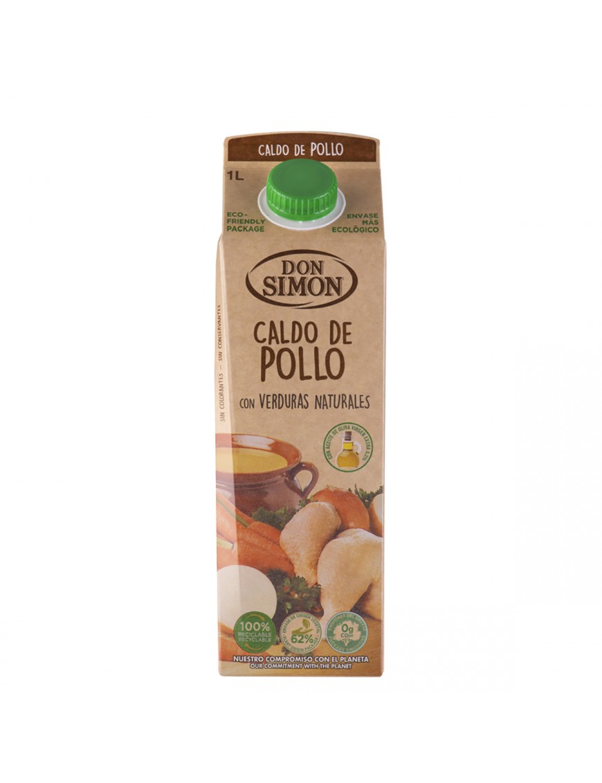 CALDO POLLO LIQUIDO DON SIMON BRICK 1 L