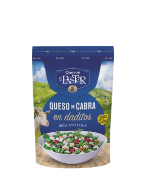 QUESO CABRA DADOS PARA ENSALADA EL PASTOR B/150GR