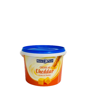 QUESO CHEDDAR CREMA R/P CUBO 2 KG