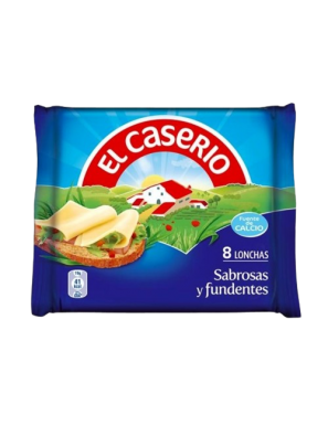 QUESO LONCHA EL CASERIO  PAQ/8UD. 150 GR