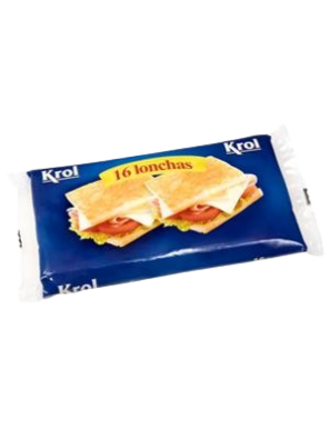 QUESO LONCHA KROL ESTUCHE 16 UD 300 GR