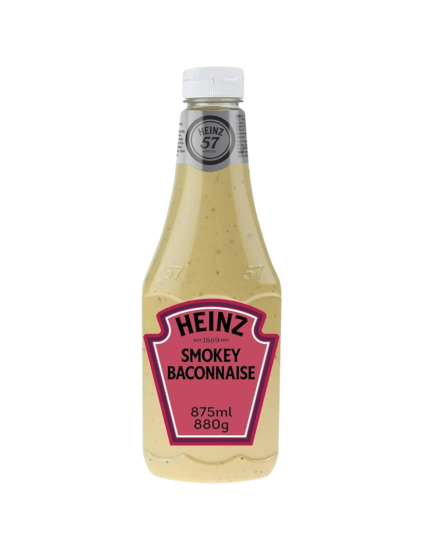 SALSA BACON AHUMADO HEINZ PET 875 ML