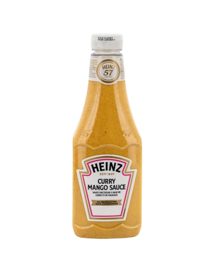 SALSA CURRY/MANGO HEINZ PET 875 ML