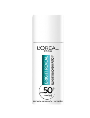 FLUIDO FACIAL L´OREAL ANTIMANCHAS CON SPF50 B/50ML