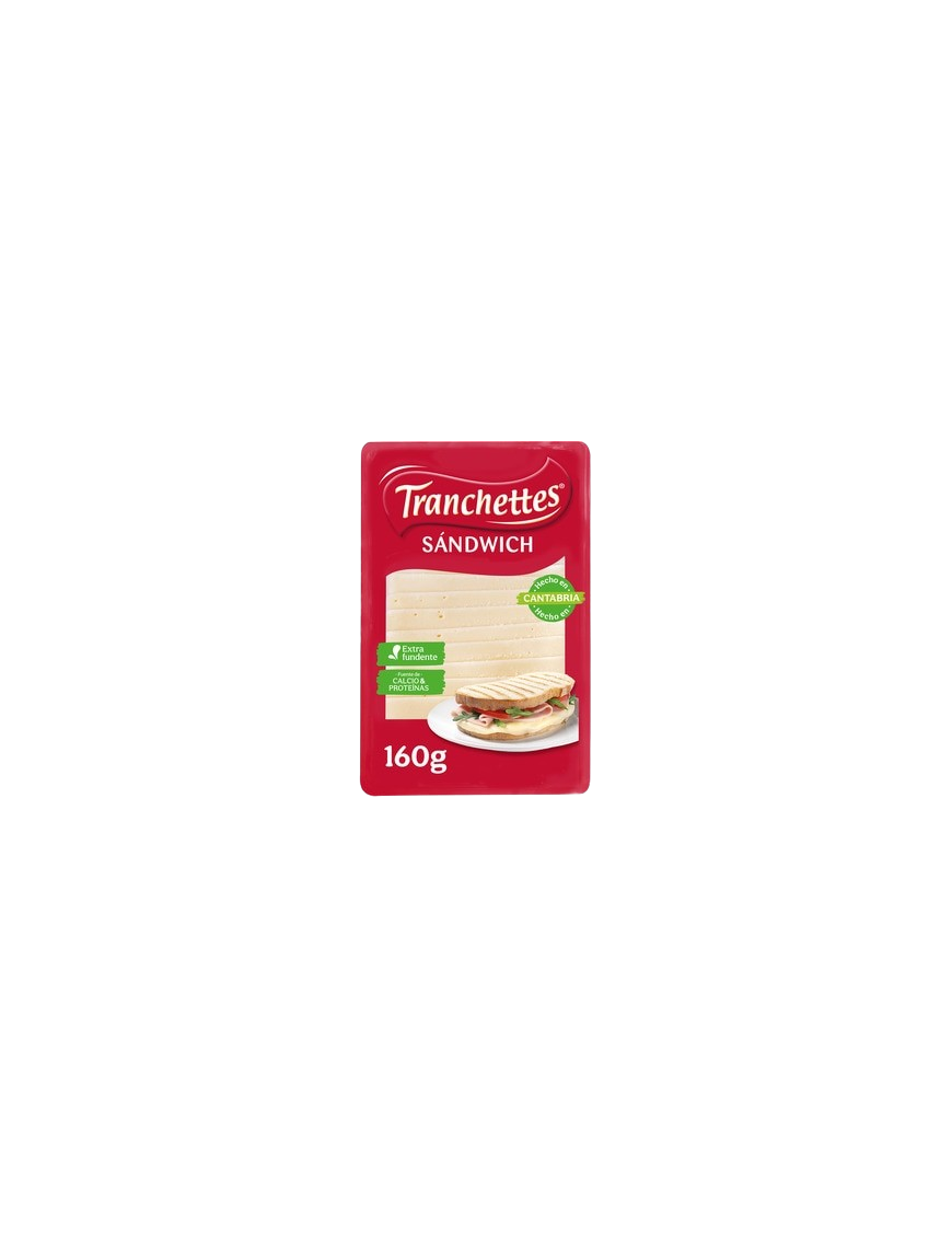 QUESO LONCHA TRANCHETTES SANDWICH P/160GR