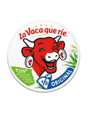 QUESO PORCIONES LA VACA QUE RIE  ESTUCHE 16UD