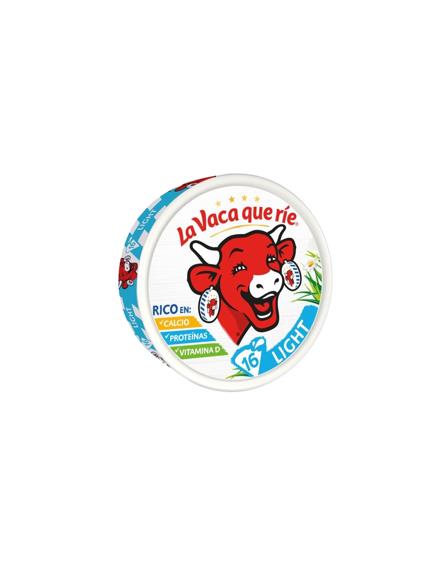 QUESO PORCIONES LA VACA QUE RIE LIGHT EST/16 UD