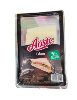 QUESO LONCHA AOSTE EDAM  C/37527 B/75G