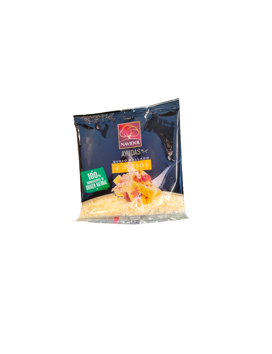 QUESO RALLADO CAMPOFRIO 4QUESOS B/90G