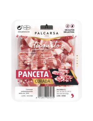 PANCETA CURADA TAQUITOS PALCARSA B/70GR