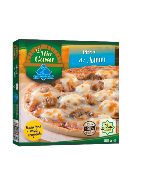 PIZZA  CONG. ATUN LA MIA CASA P/380 GR