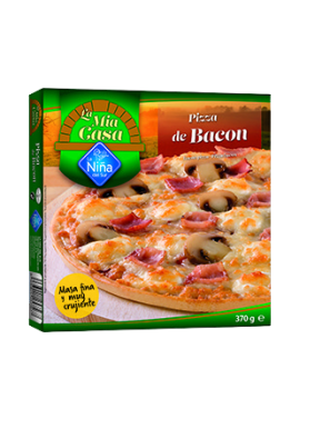 PIZZA  CONG. BACON LA MIA CASA P/385 GR