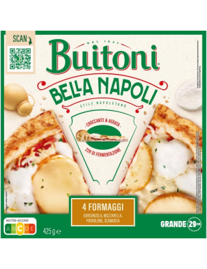 PIZZA  CONG. BUITONI BELLA NAPOLI 4 QUESOS  425GR