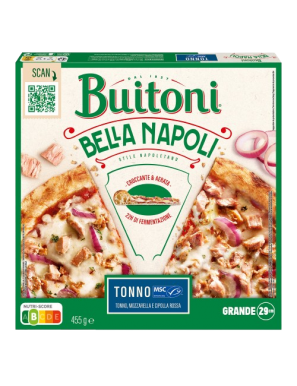 PIZZA  CONG. BUITONI BELLA NAPOLI ATUN-CEBOL 470GR