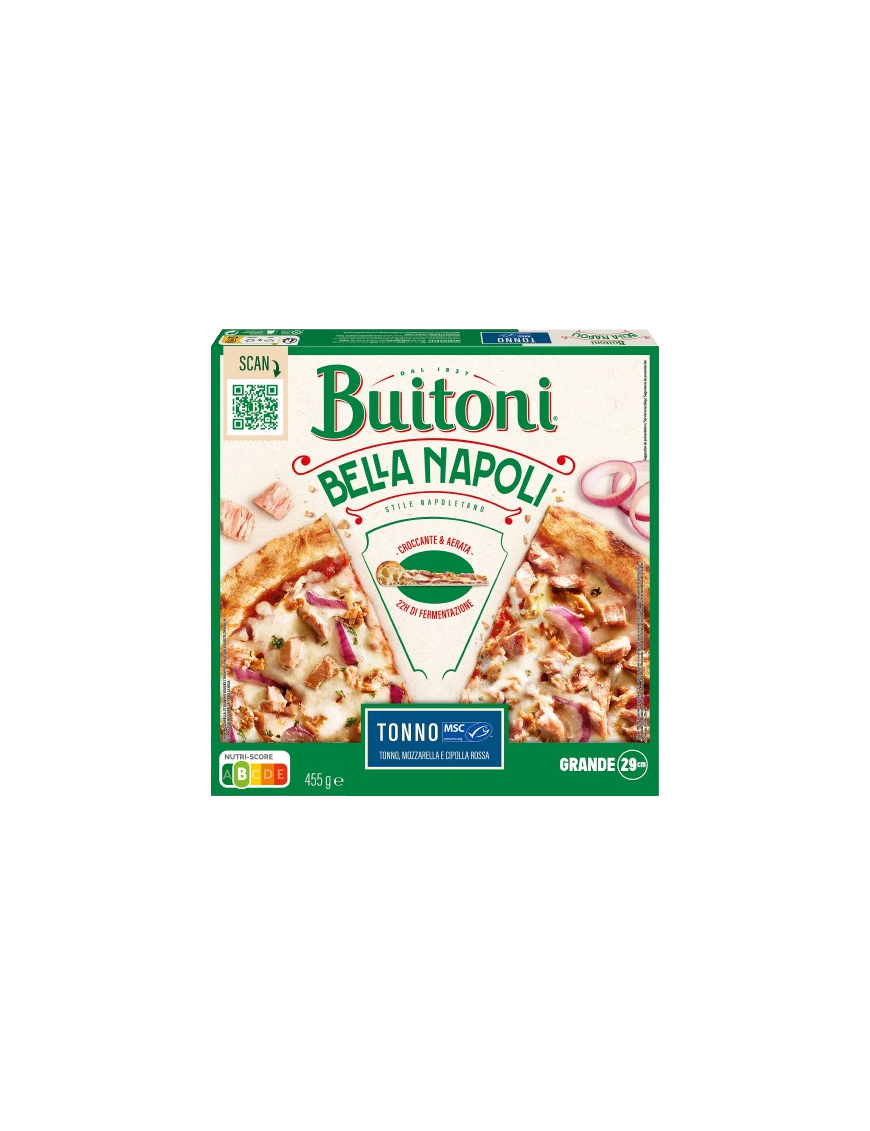 PIZZA  CONG. BUITONI BELLA NAPOLI ATUN-CEBOL 470GR