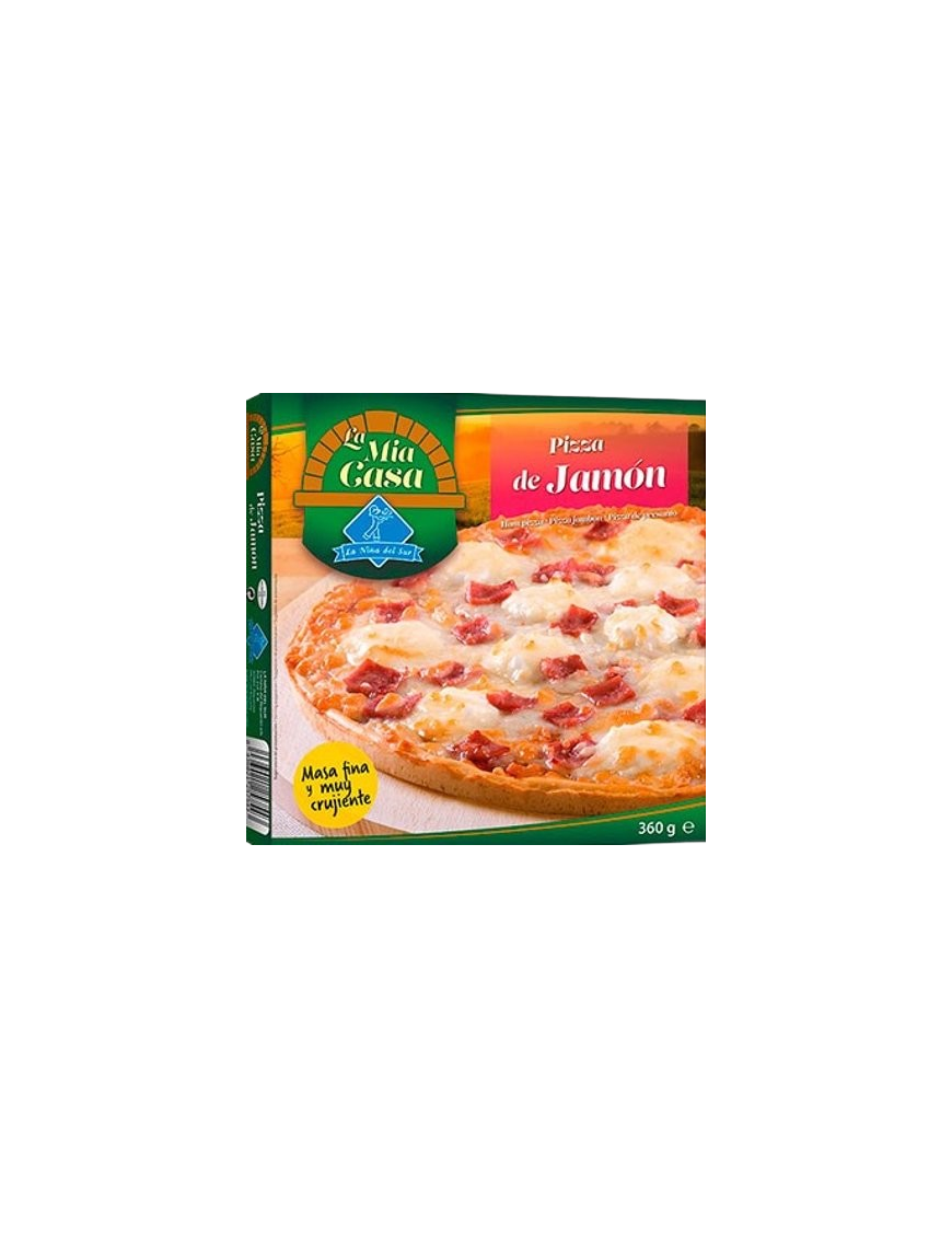 PIZZA  CONG. JAMON LA MIA CASA C/360 GR