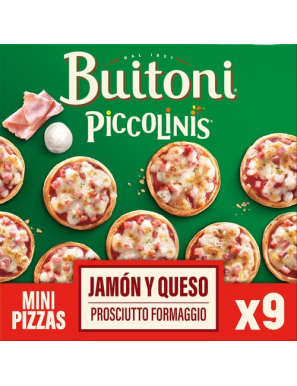 PIZZA  CONG. SUSPICOLINO JAMON/QUESO P/9UD 270 GR