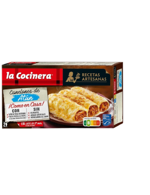 CANELONES CONG. DE ATUN LA COCINERA C/530 GR