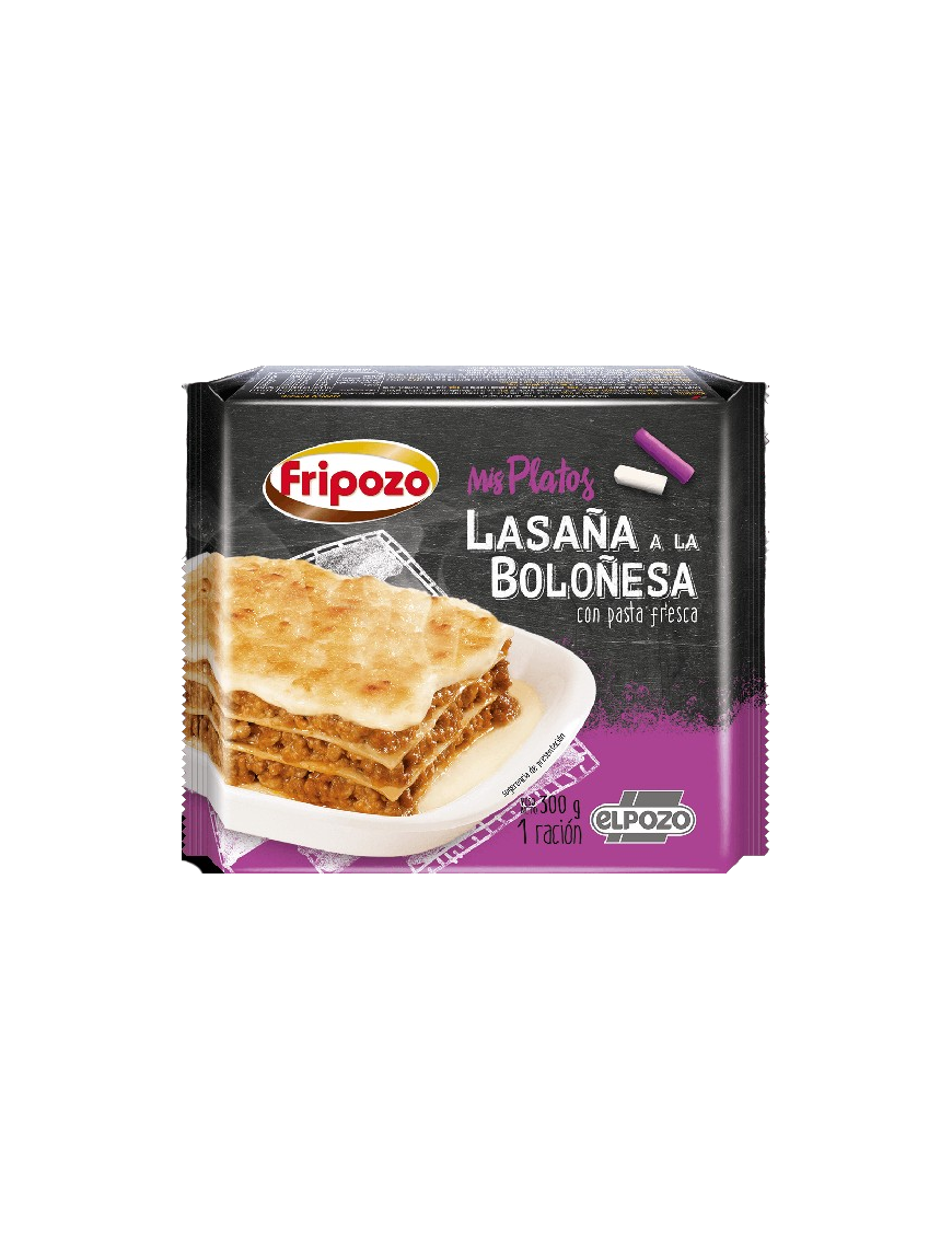 LASAÑA CONG.FRIPOZO C/3327 BOLSA/300.GR.