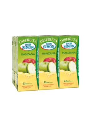 ZUMO DISFRUTA DON SIMON S/A MANZANA BRIC P/6X200ML