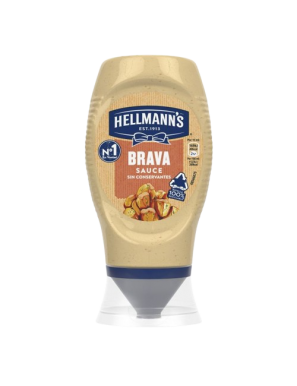 SALSA BRAVA HELLMANNS  BOTE 250 ML