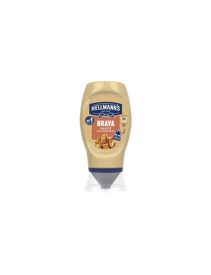 SALSA BRAVA HELLMANNS  BOTE 250 ML