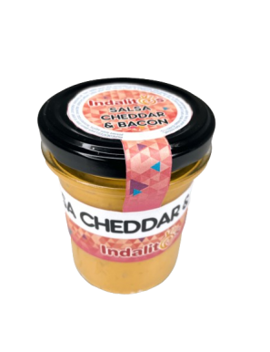 SALSA CHEDDAR/BACON INDALITOS T/C 180GR