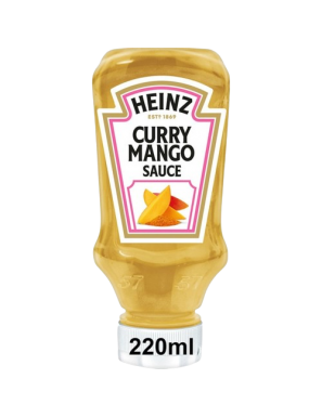 SALSA CURRY/MANGO HEINZ PET 220ML