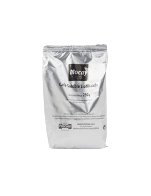 CAFE MOCAY SOLUBLE LIOFILIZADO NATURAL B/250 GR.