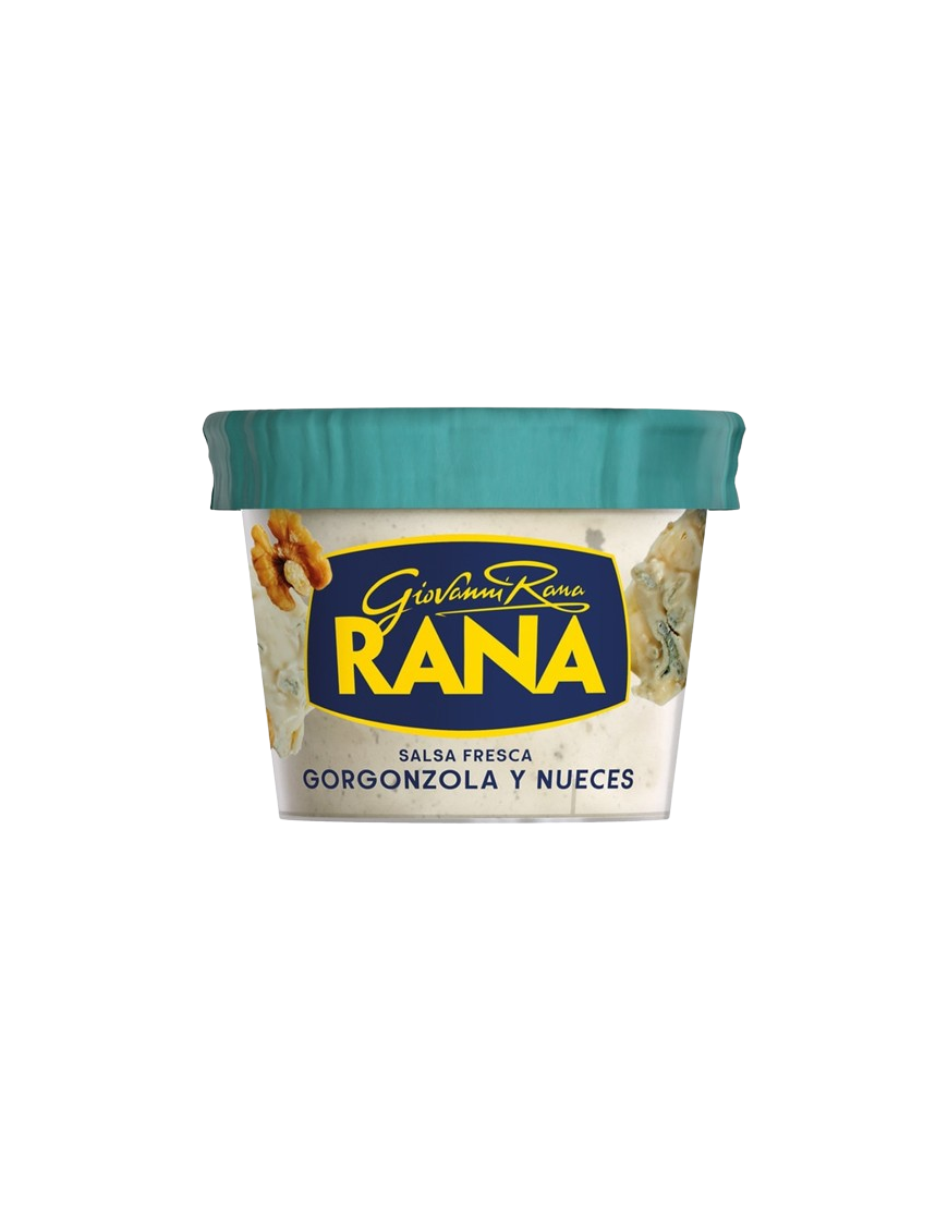 SALSA RANA REFRIGERADA GORGONZOLA-NUECES B/180 GR