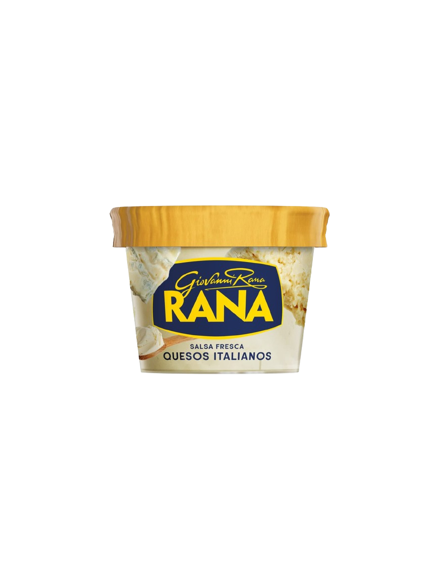 SALSA RANA REFRIGERADA QUESOS ITALIANOS B/180 GR