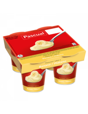 YOGUR PASCUAL SABOR PLATANO PACK-4