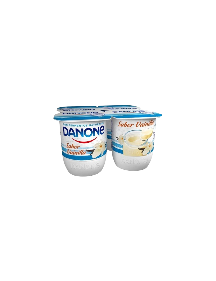 DANONE YOGUR SABOR VAINILLA PACK 4 UD