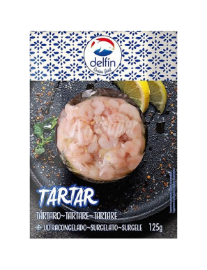 TARTAR DE GAMBA Y AGUACATE  DELFIN PAQUETE 125GR