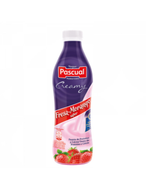 YOGUR PASCUAL LIQ.CREMOSO FRESA BOT/750.ML.