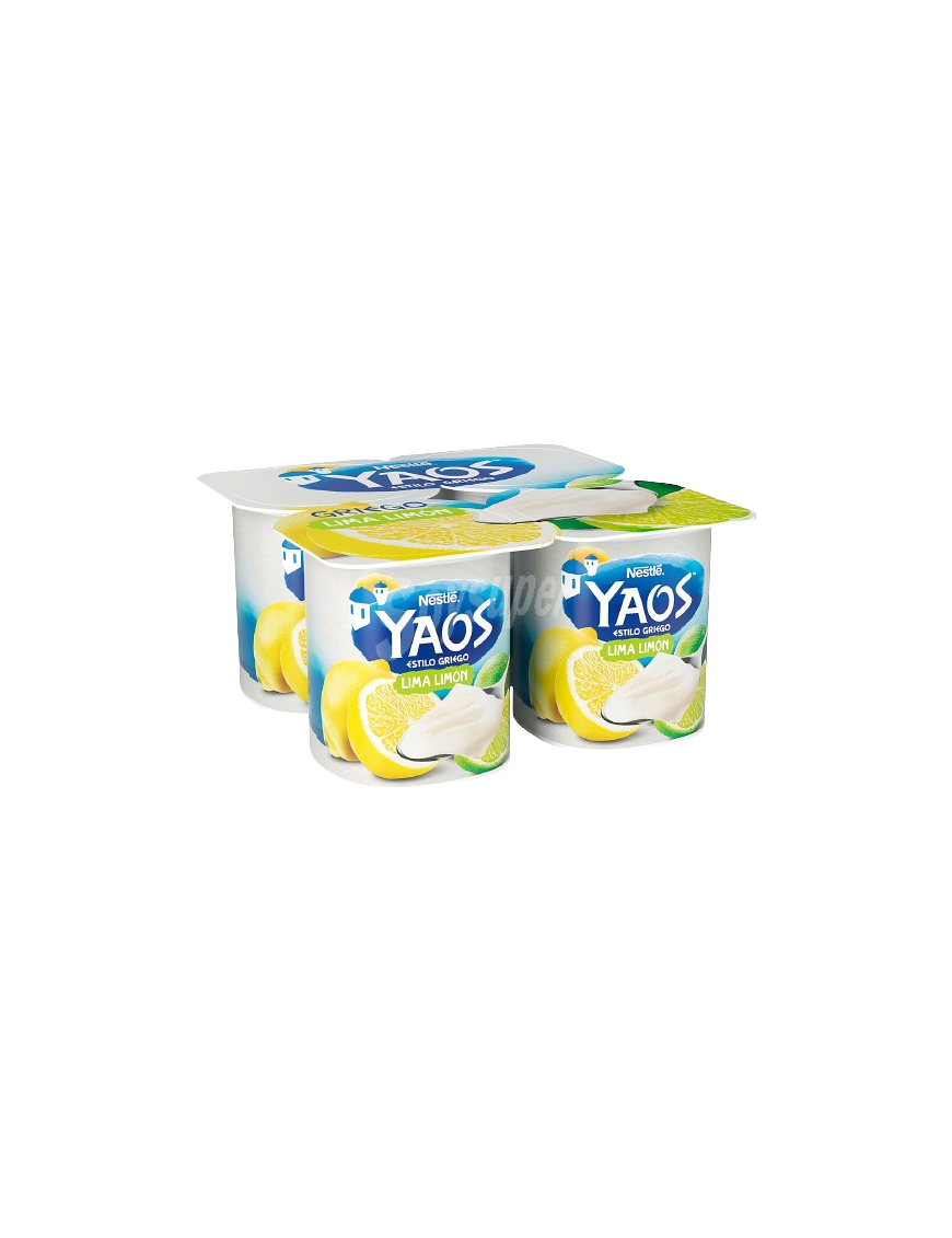 NESTLE YAOS ESTILO GRIEGO LIMA-LIMON PACK-4 UD