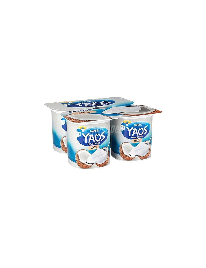 NESTLE YAOS ESTILO GRIEGO COCO PACK-4 UD