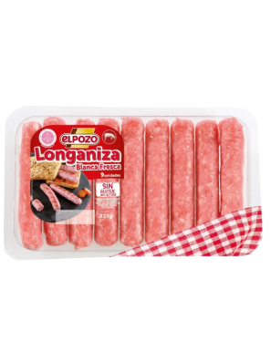 FRESCO POZO C/6445 LONGANIZA CERDO B/325 GR