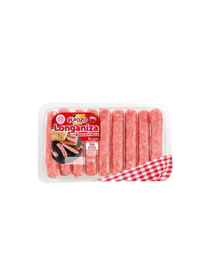 FRESCO POZO C/6445 LONGANIZA CERDO B/325 GR