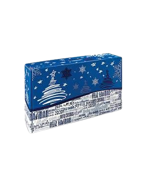 CAJA CARTON AZUL 9 BOTELLAS 584X327X130 UD