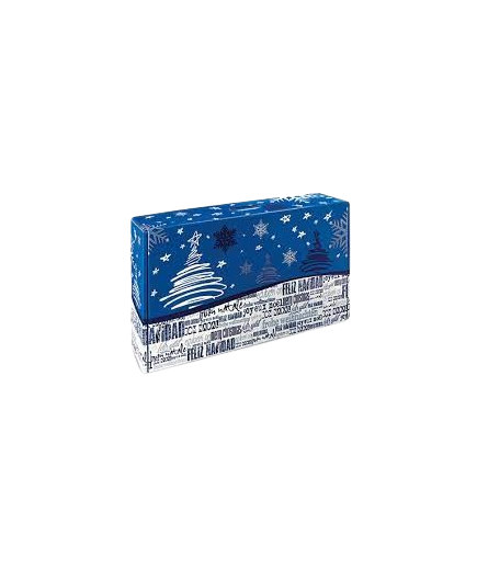 CAJA CARTON AZUL 9 BOTELLAS 584X327X130 UD