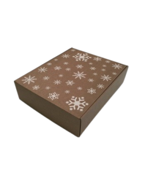 CAJA CARTON NAVIDAD GOURMET 290X90X330 ESTUCHE