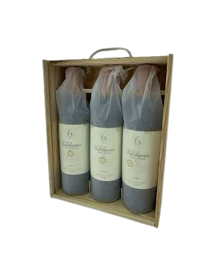 ESTUCHE VALDUERO CARTON 3 BOTELLAS